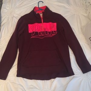 Pink 1/4 zip
